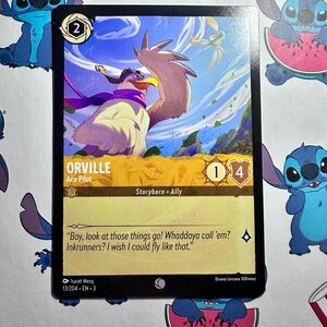 orville 13/204 [the rescuers] - common — disney lorcana: into the inklands